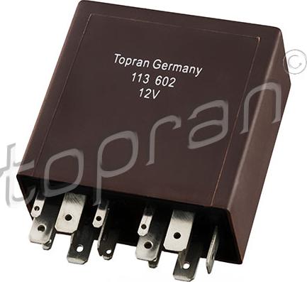 Topran 113 602 - Реле, интервал включения стеклоочистителя tparts.ee