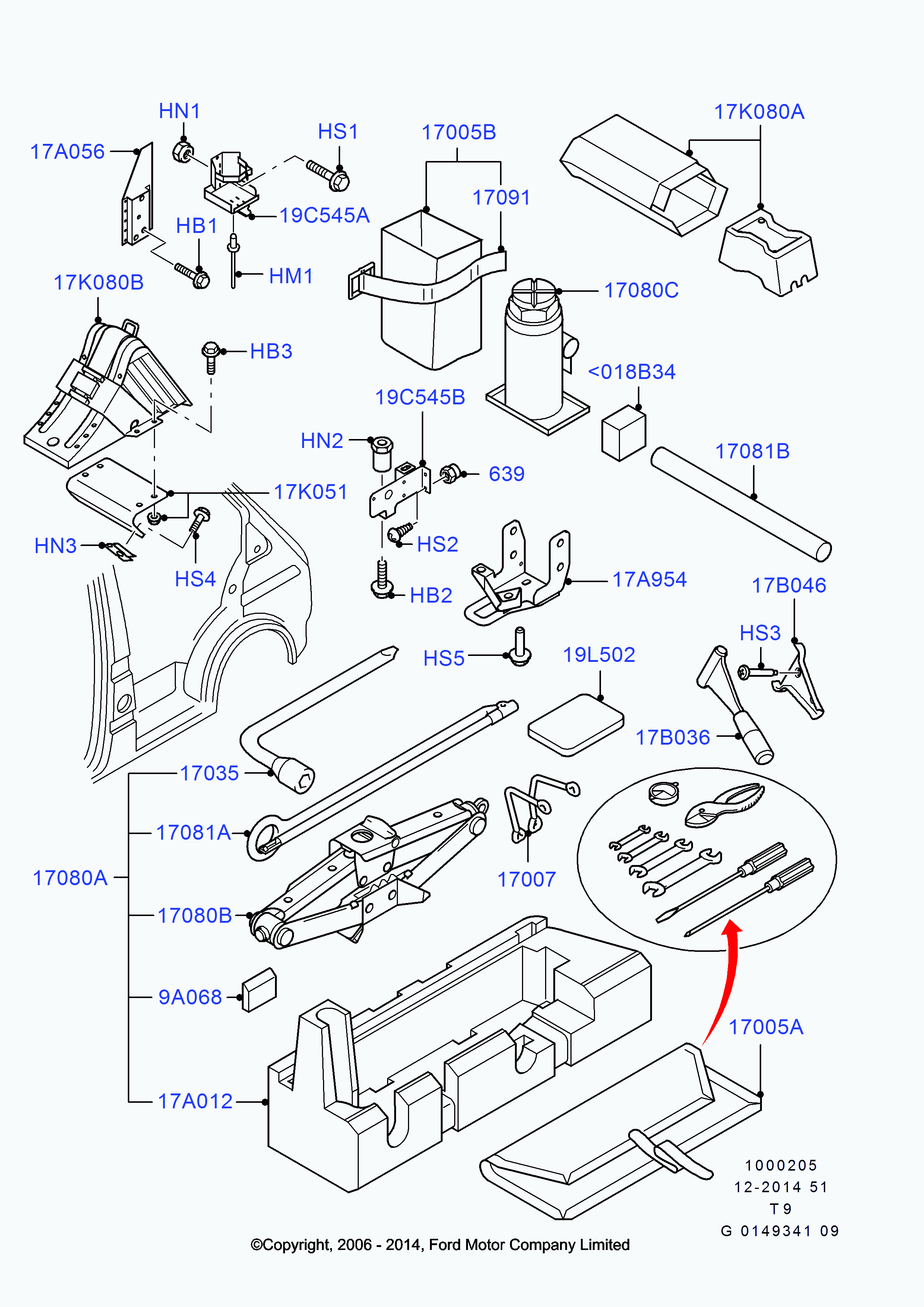 FORD 1104492 - Screw tparts.ee