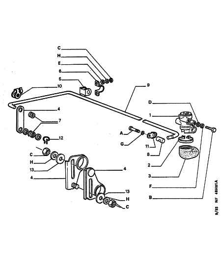 CITROËN 4878 11 - HOLDING PIN tparts.ee